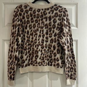 Leopard print sweater